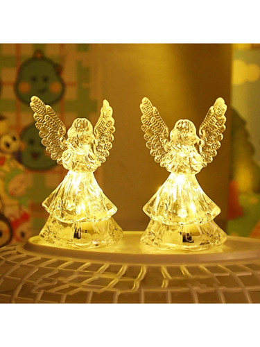 Glowing angel night light led - night,