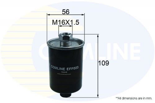 Engine fuel filter comline for - fuel,