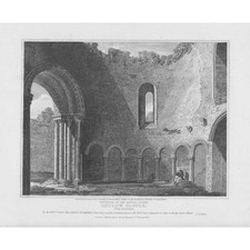Antique Engraved Print 1814 -