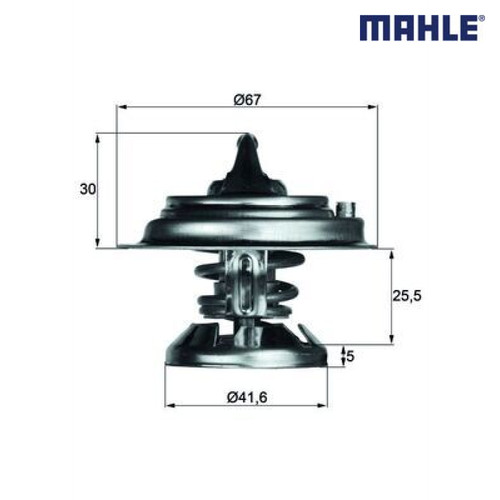 Thermostat coolant mahle - coolant,