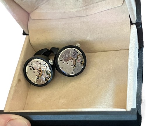 Black clockwork steampunk - black,