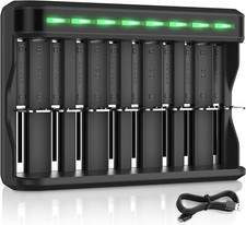 Smart Battery Charger 8 Bay AA