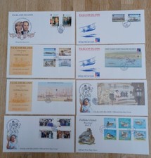 1999 Falkland Islands x 8 FDC
