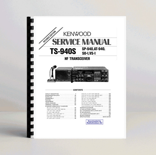 Kenwood 940s service manual - kenwood,
