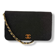Chanel CC Black Push Lock