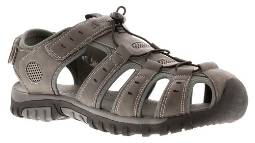 Mens walking sandals stone - walking,