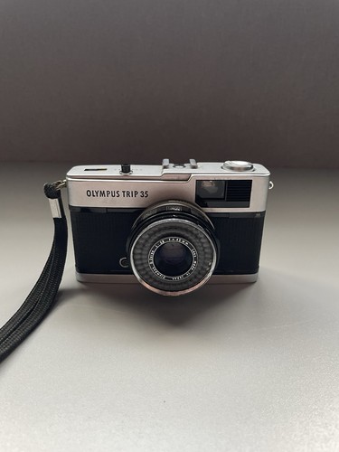 Olympus trip silver 35mm - olympus,