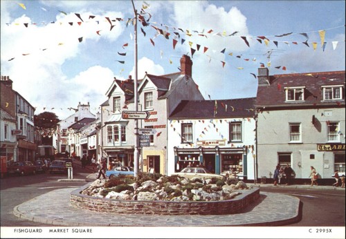 Vintage fishguard market - fishguard,