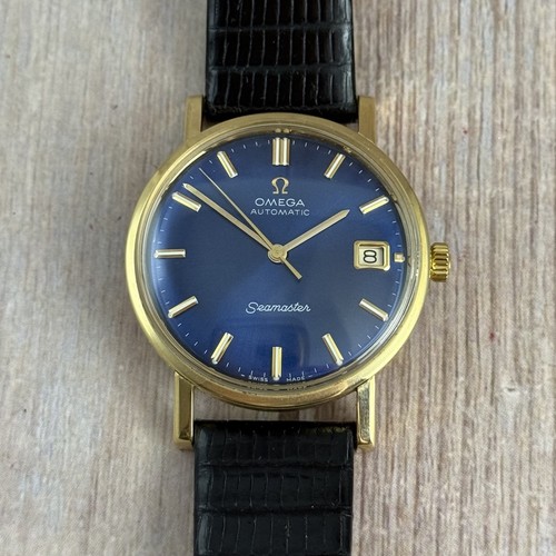 18ct gold omega seamaster - gold, de