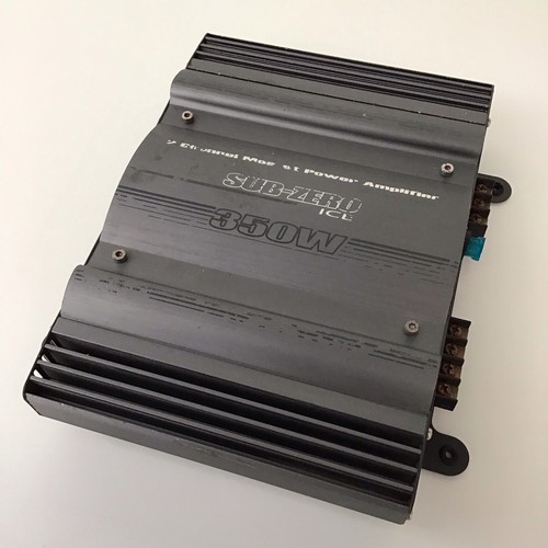 Sub zero amplifier 350w - amplifier, car