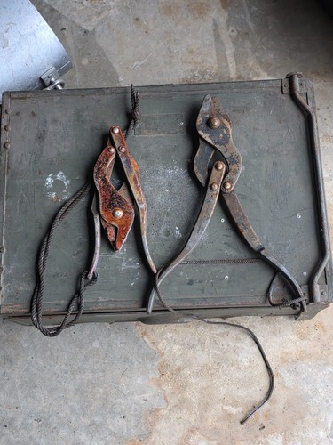 British army frog wire - british,