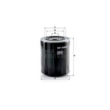 MANN Oil Filter 127mm Height