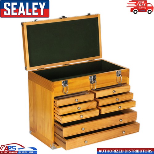 Sealey wood tool box - wood, 8