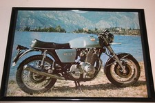 1973 Laverda 1000-3 Motor Cycle Framed Vintage Original 1973 Advert