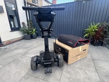 Stewart Vertx Remote Golf Trolley BLACK EDITION Lithium battery + extra RRP1450