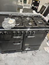 Rangemaster LKD110DFFSL/C Leckford Deluxe 110 Dual Fuel Range Cooker - Grey