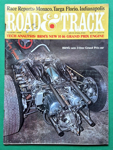 Road track aug 1966 - -, monaco