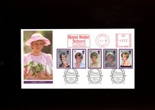 1998 Diana Royal Mail FDC Royal Ballet School London meter slogan.