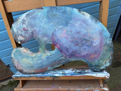Vintage large wooden artists - vintage,