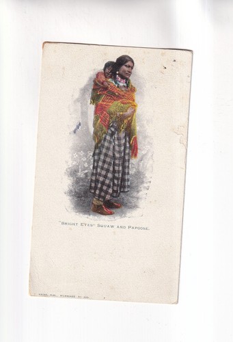 F6855 indian postcard - f6855),