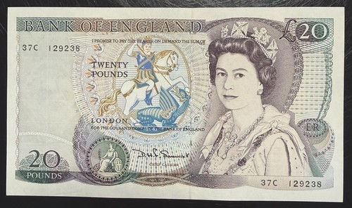 Old twenty pound note - twenty,