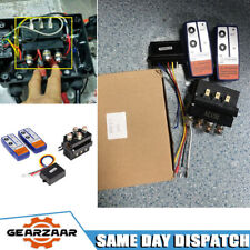 12V 500A HD Contactor Winch Control Solenoid Relay Twin Wireless Remote Recovery