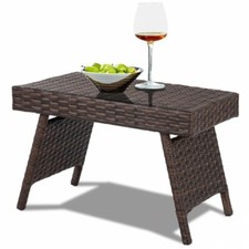 Costway Folding PE Rattan