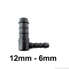 Hose Connector L-FORM Reducer 12 MM 6 MM Plastic Connector