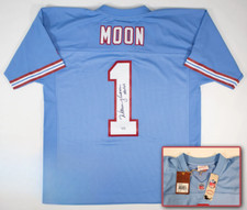 Warren Moon Signed/Autographed