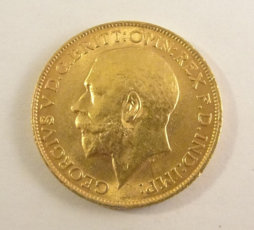 1911 22ct gold full sovereign - gold,
