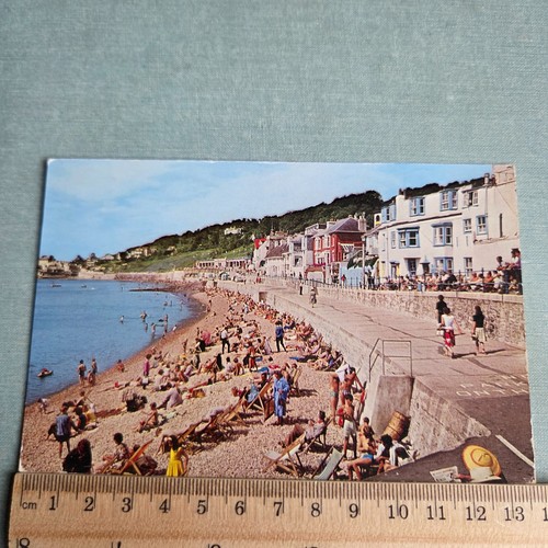 Vintage postcard the promenade - vintage,