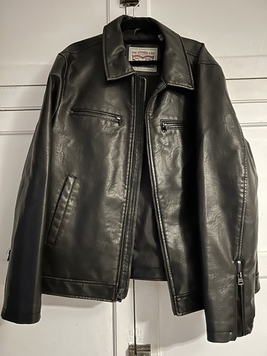 Levi brown faux leather - brown,