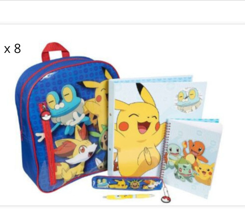 Job lot pokemon backpack - of,