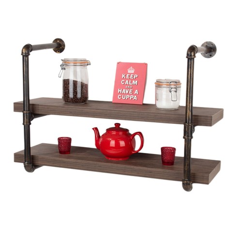 600mm double loft wall shelf - 600mm,