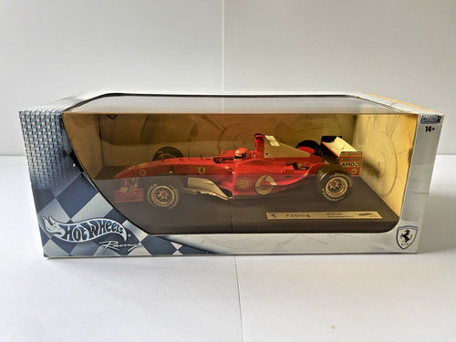 Hot wheels ferrari f2004 - hot, 1:18