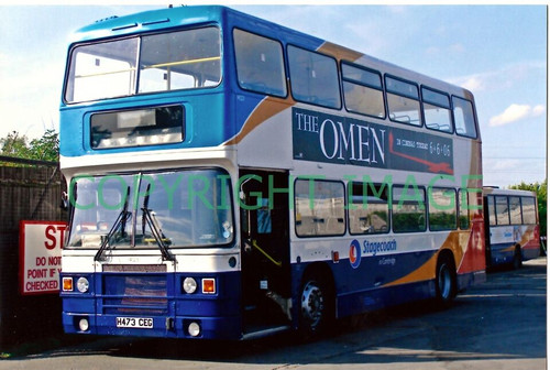 Colour photo stagecoach - colour,