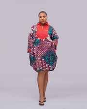 Women’s Adire Linen Tunic