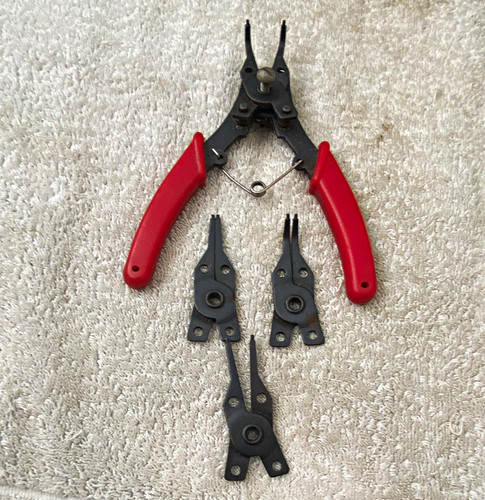 Interchangeable circlip pliers - circlip,