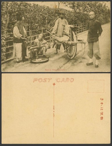 China old postcard native - old,