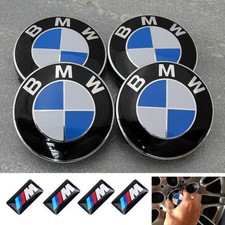 Set of 4 BMW Wheel Centre + 4