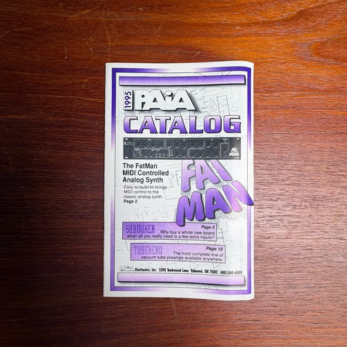 Vintage 1995 paia - vintage, electronics