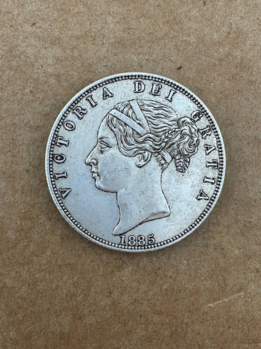 Great britain 1885 coin - britain,