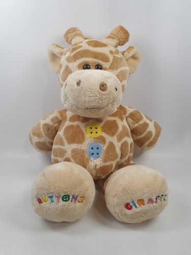 Buttons humatt giraffe - buttons, cuddly