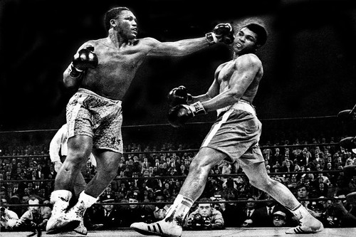 Muhammad ali and joe frazier - and,