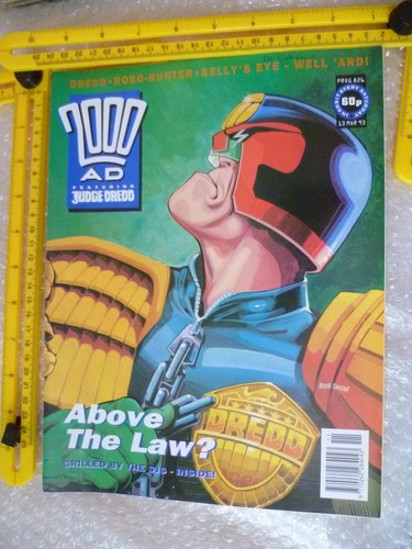 Comic 2000 featuring judge - ad,