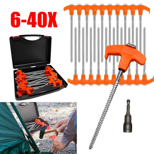 40pcs tent pegs - 6/20/40pcs,