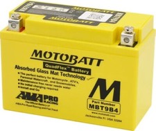 MOTOBATT BATTERY MBT9B4 YT9-BS
