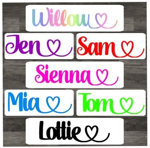 Personalised vinyl name - personalised,