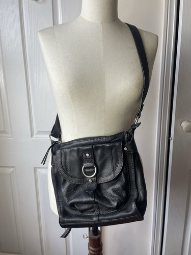 Fossil black pebbled leather - fossil,