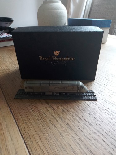 Pewter intercity 125 model - pewter,
